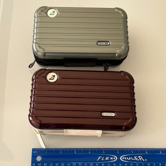 NEW Set of 2 RIMOWA Business Class Amenity Case His/Hers - Picture 6 of 6